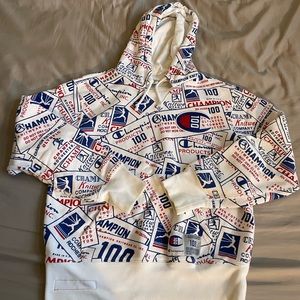 Champion Reverse weave logo hoodie